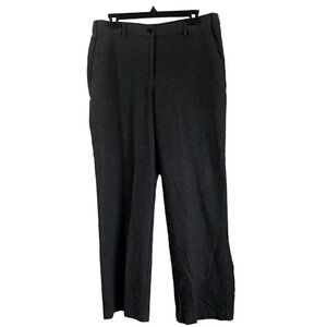 L.L. Bean  Classic Fit Womens 12 Charol Gray Lined Pants